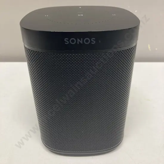 Sonos One Gen 2 Voice Controlled Smart Speaker, Model S18, Black